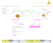 Stylewellness - Shopping Cart